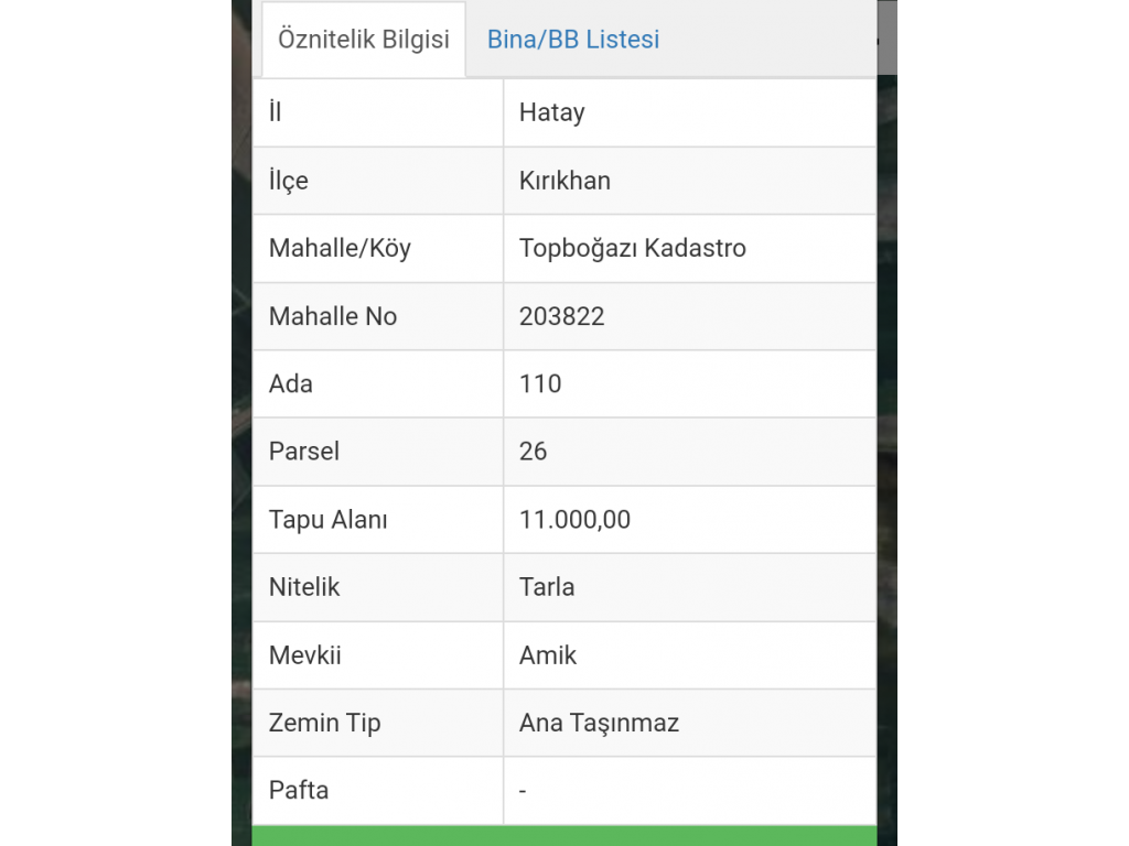 TOPBOĞAZINDA SATILIK TARLA