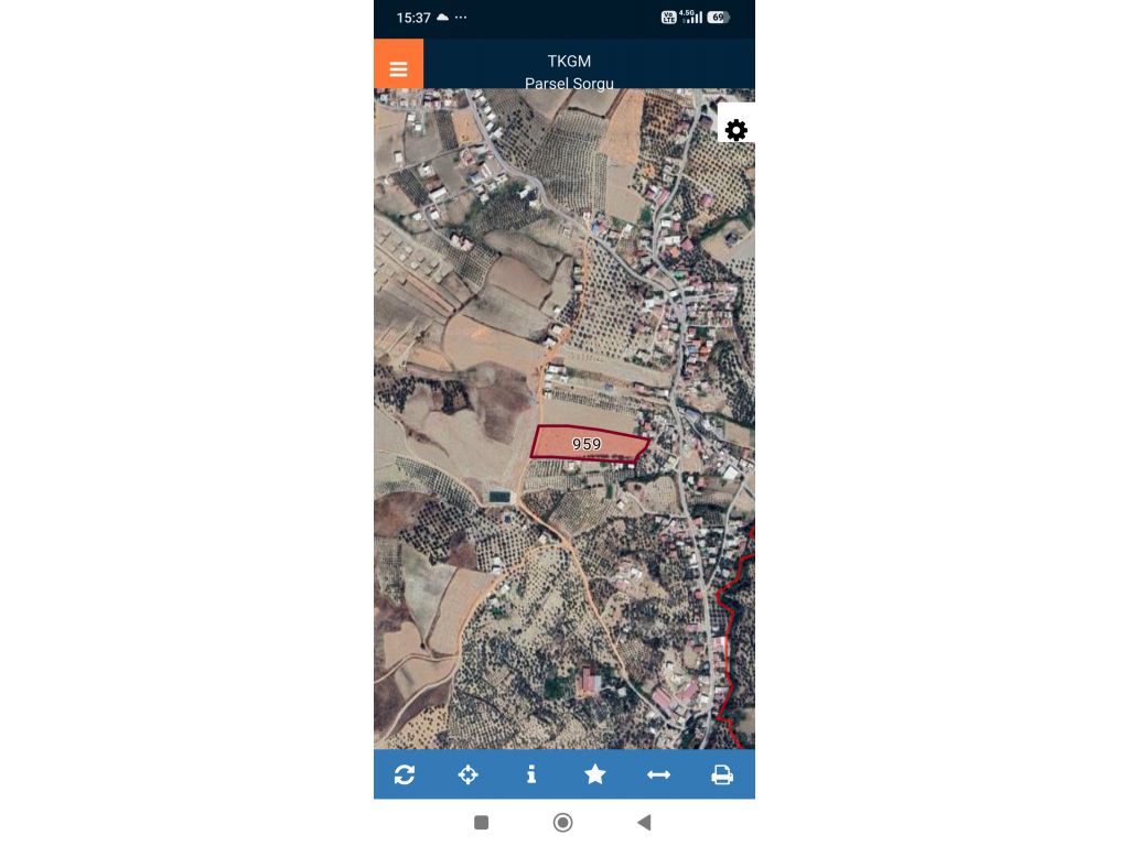 AÇIKDEREDE  SATILIK TARLA